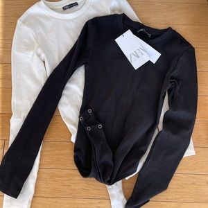2 Zara bodysuits! Sz S